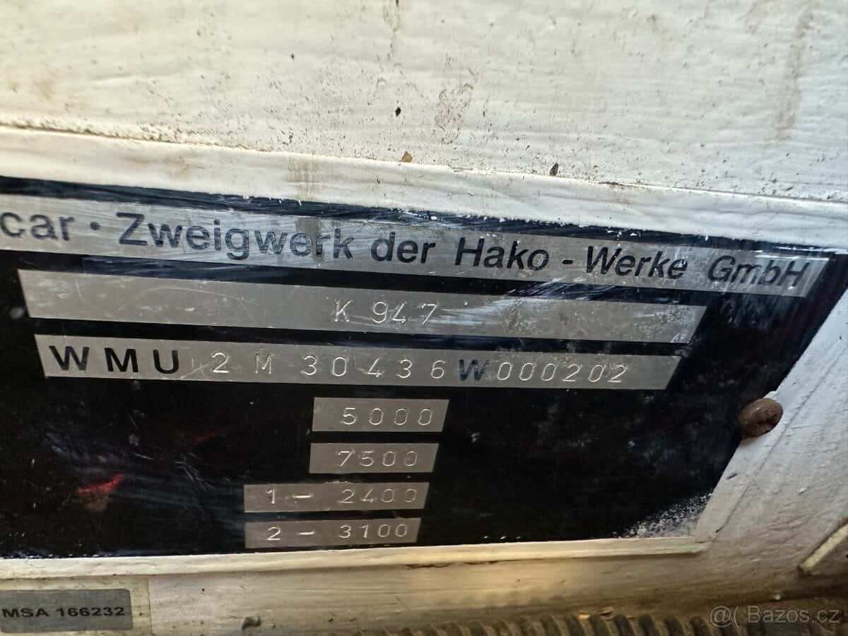 MULTICAR 2006 VIN 202 11