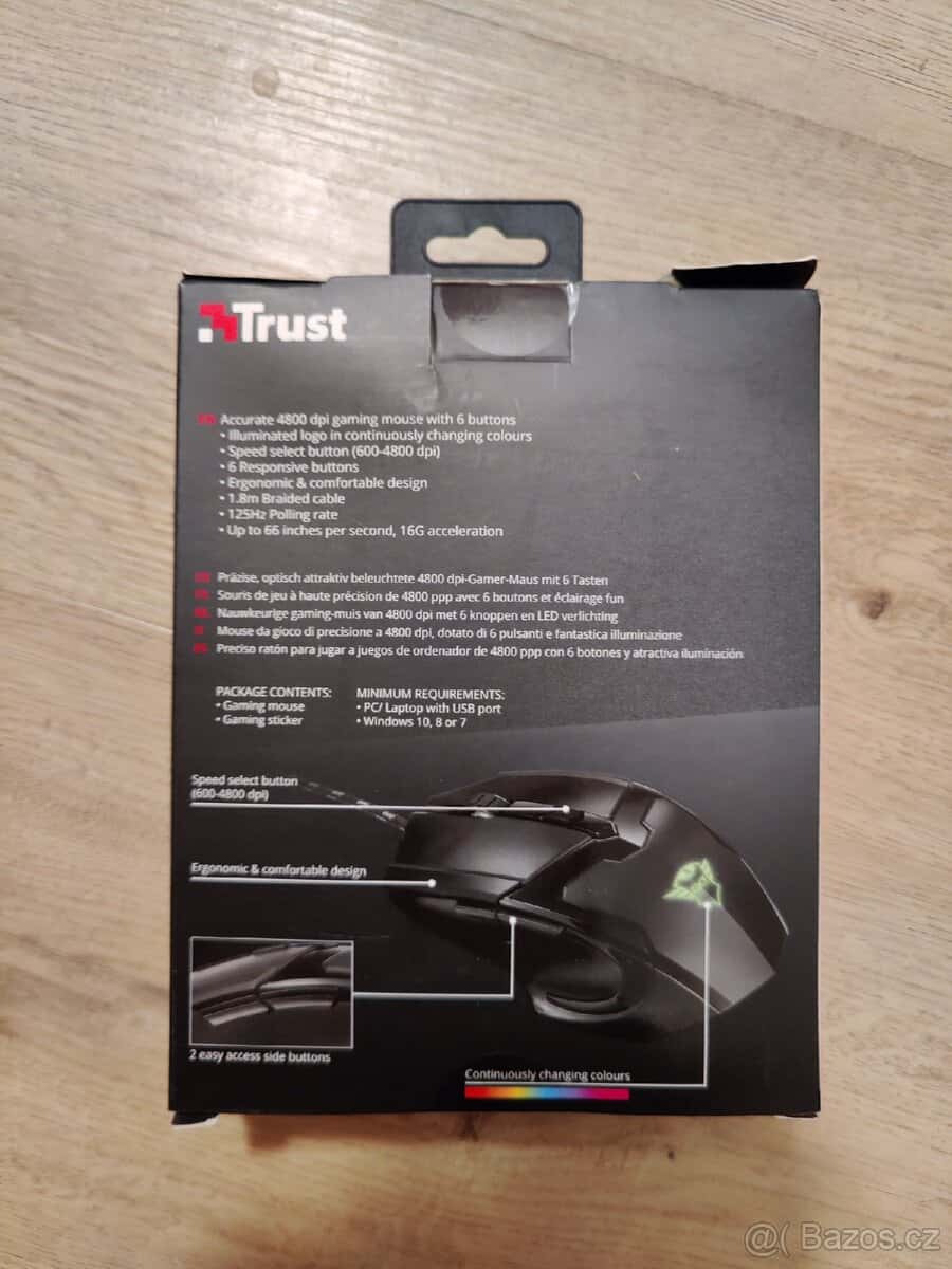 Herní myš TRUST GXT 2
