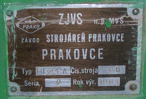 Bruska stojanová BL 3 3