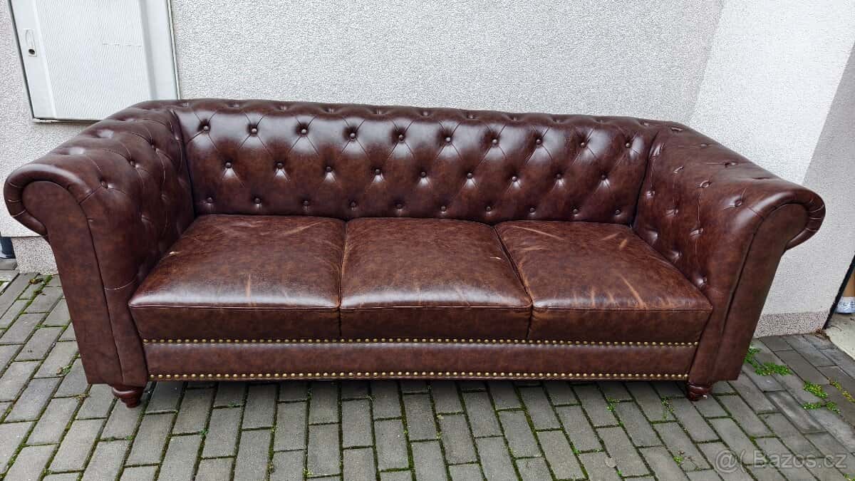 Kožený gauč 4