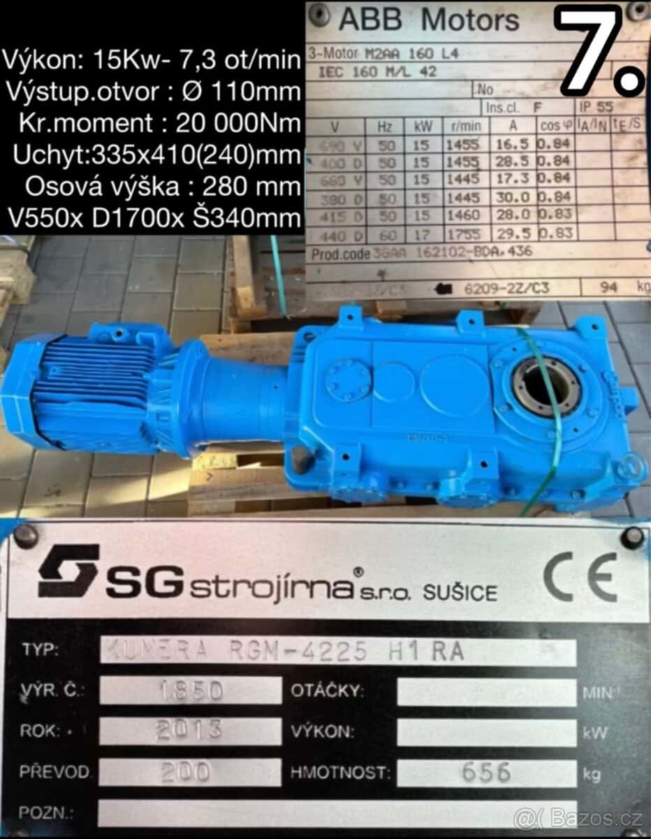 Převodovky KUMERA 8