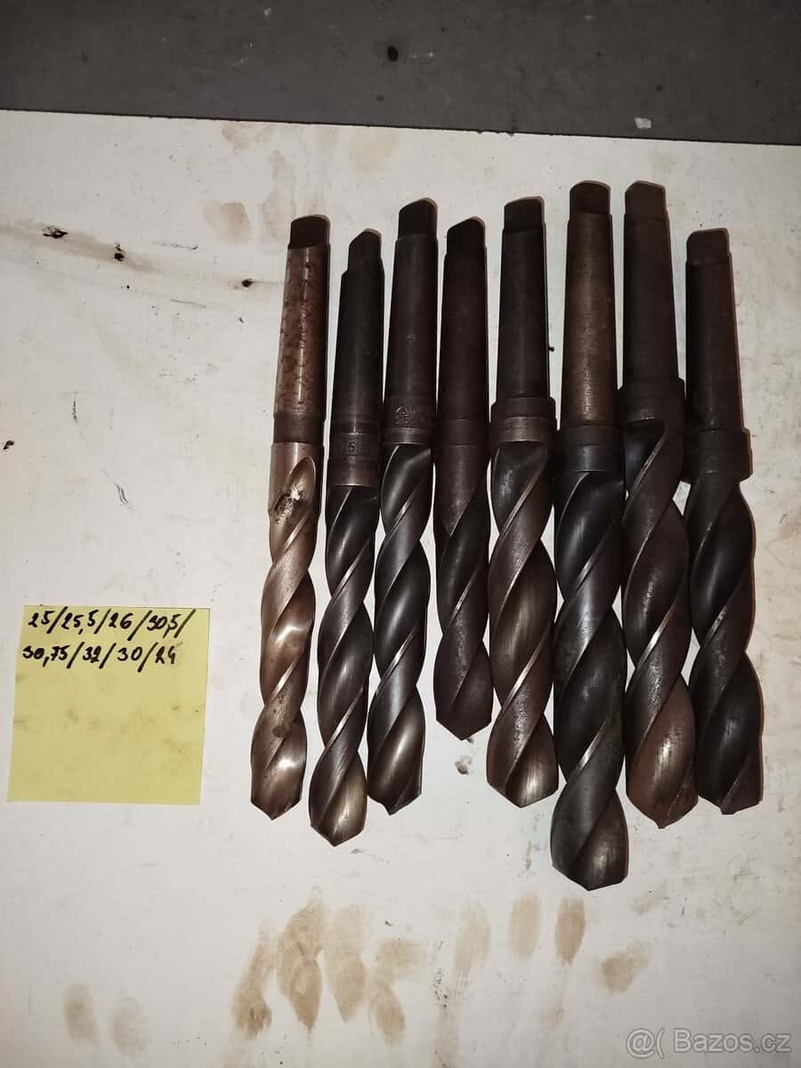 Vrtáky morse 8 ks 1