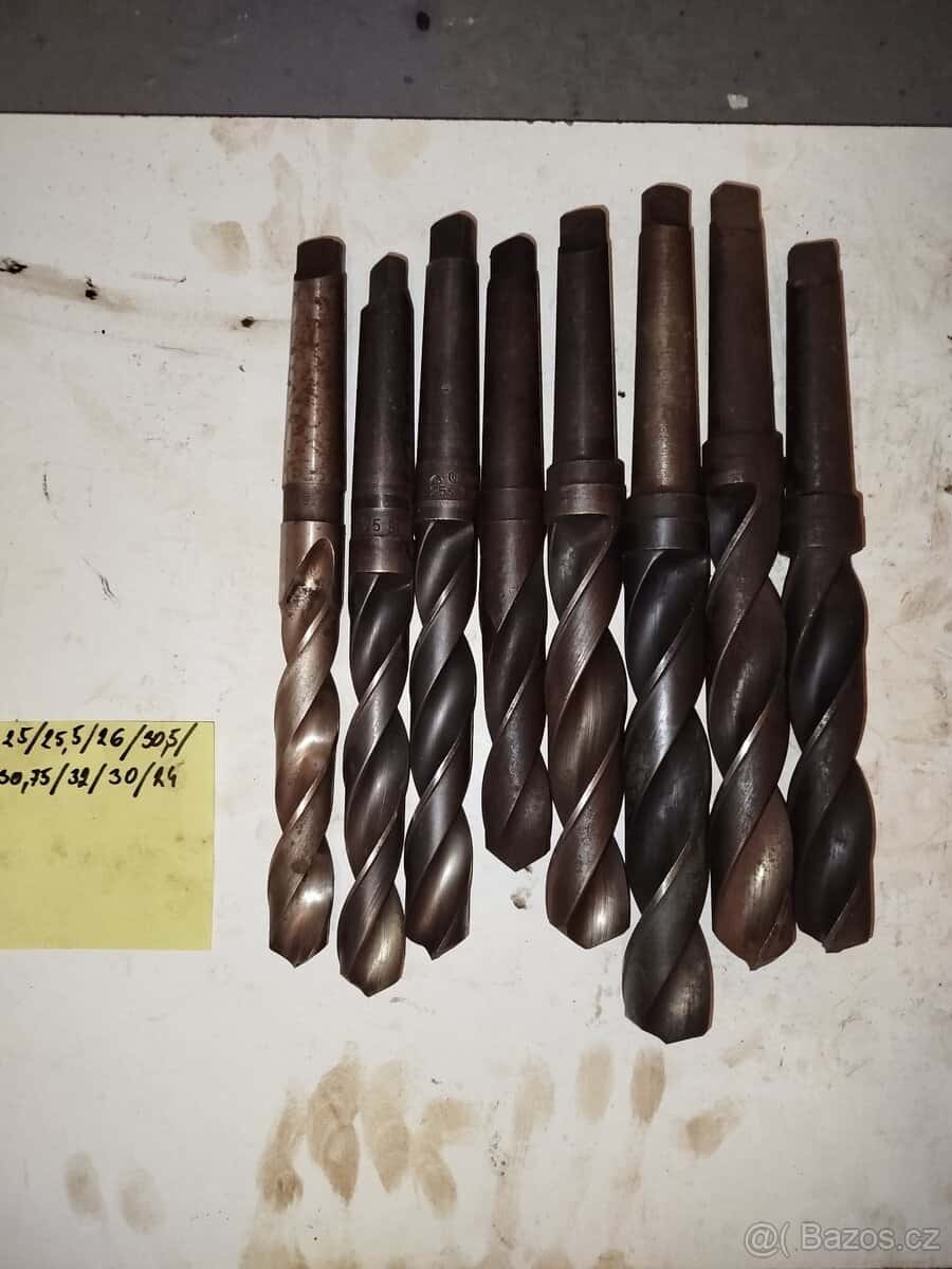 Vrtáky morse 8 ks 4