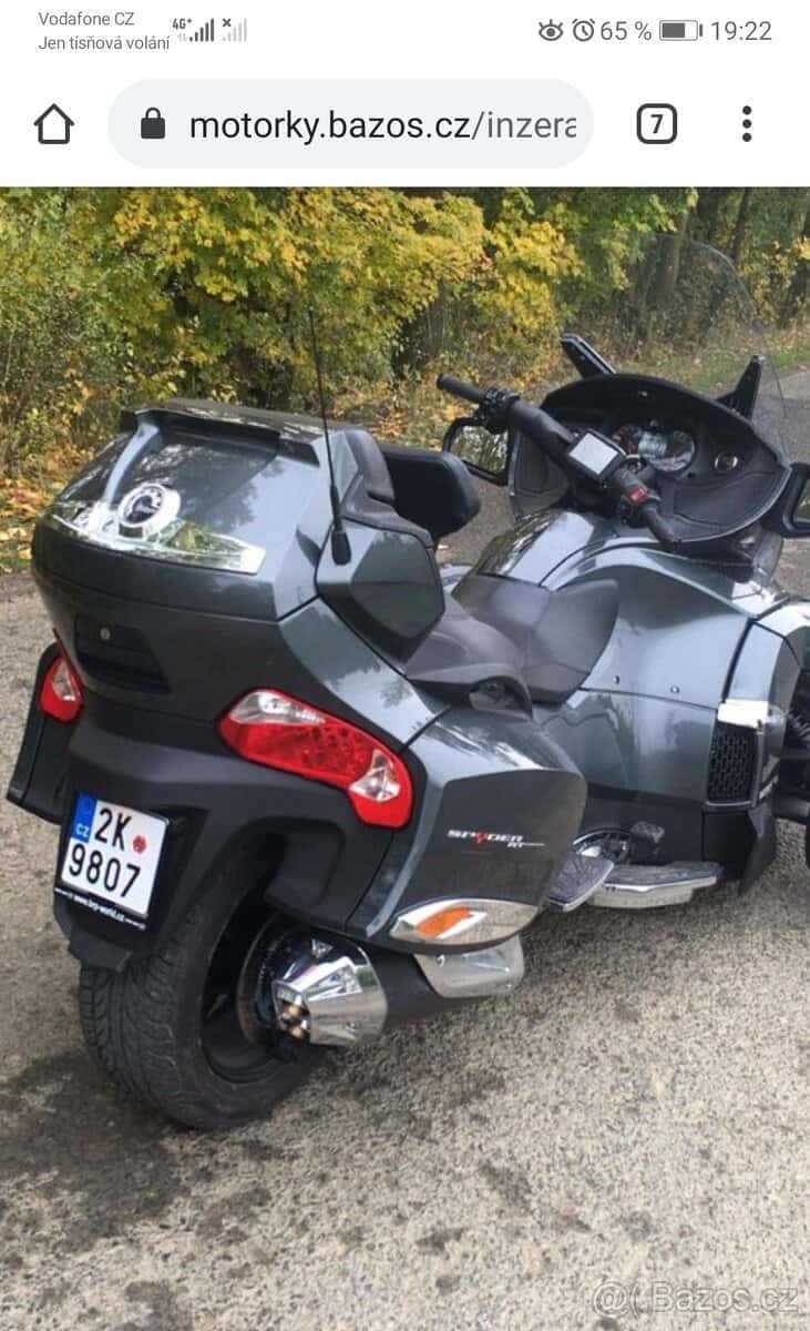 Can am spyder rt 4