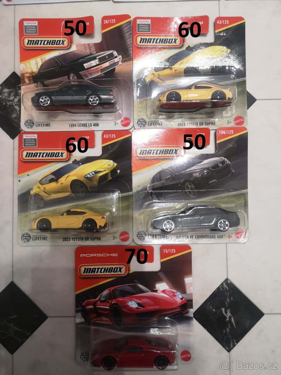 Hot Wheels Matchbox 7