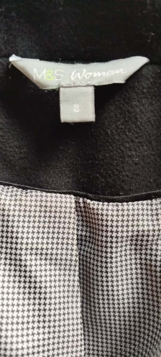 Černý kabátek M&S 3