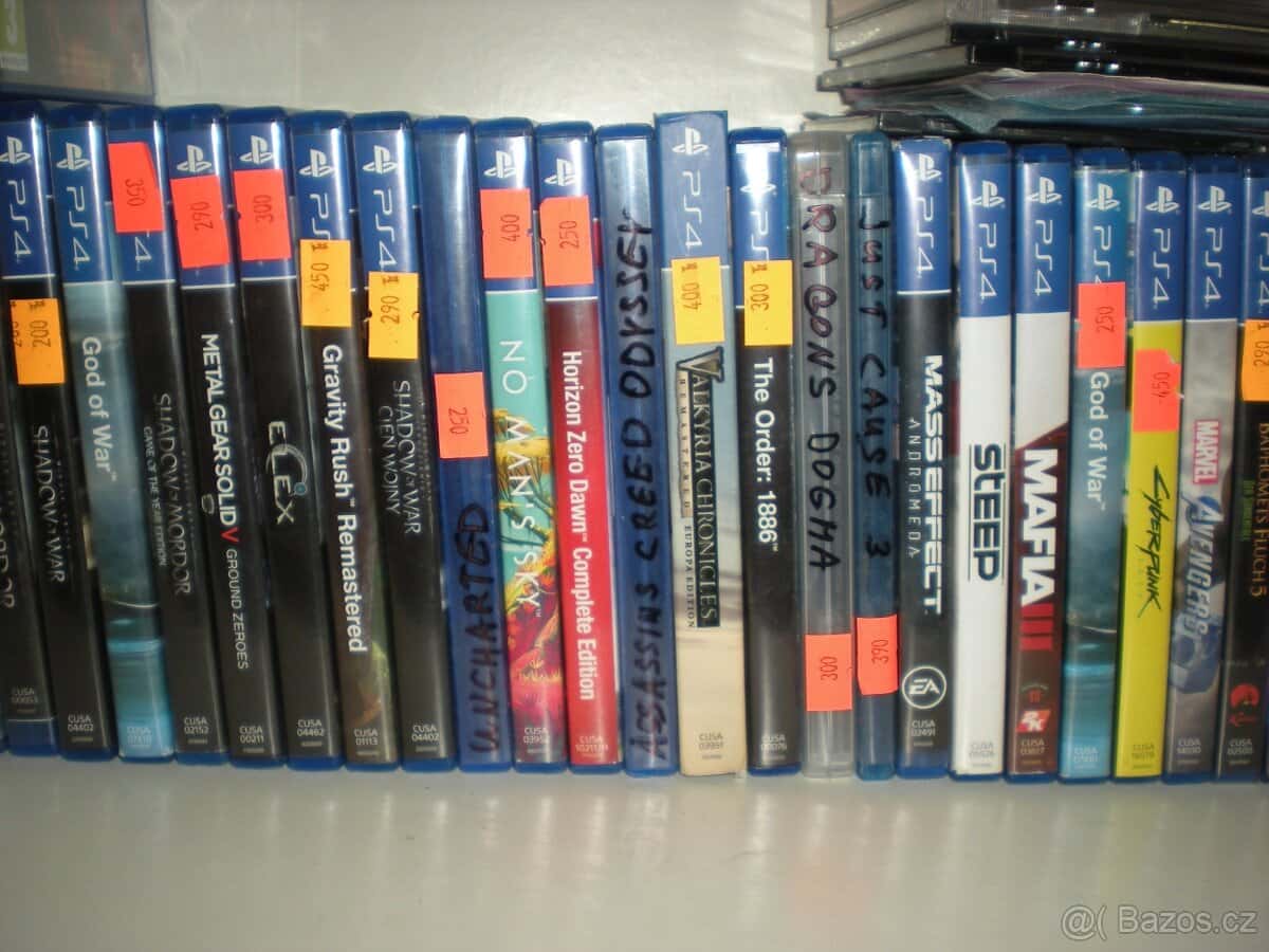 PS4 + PS5+PS3  hry 3