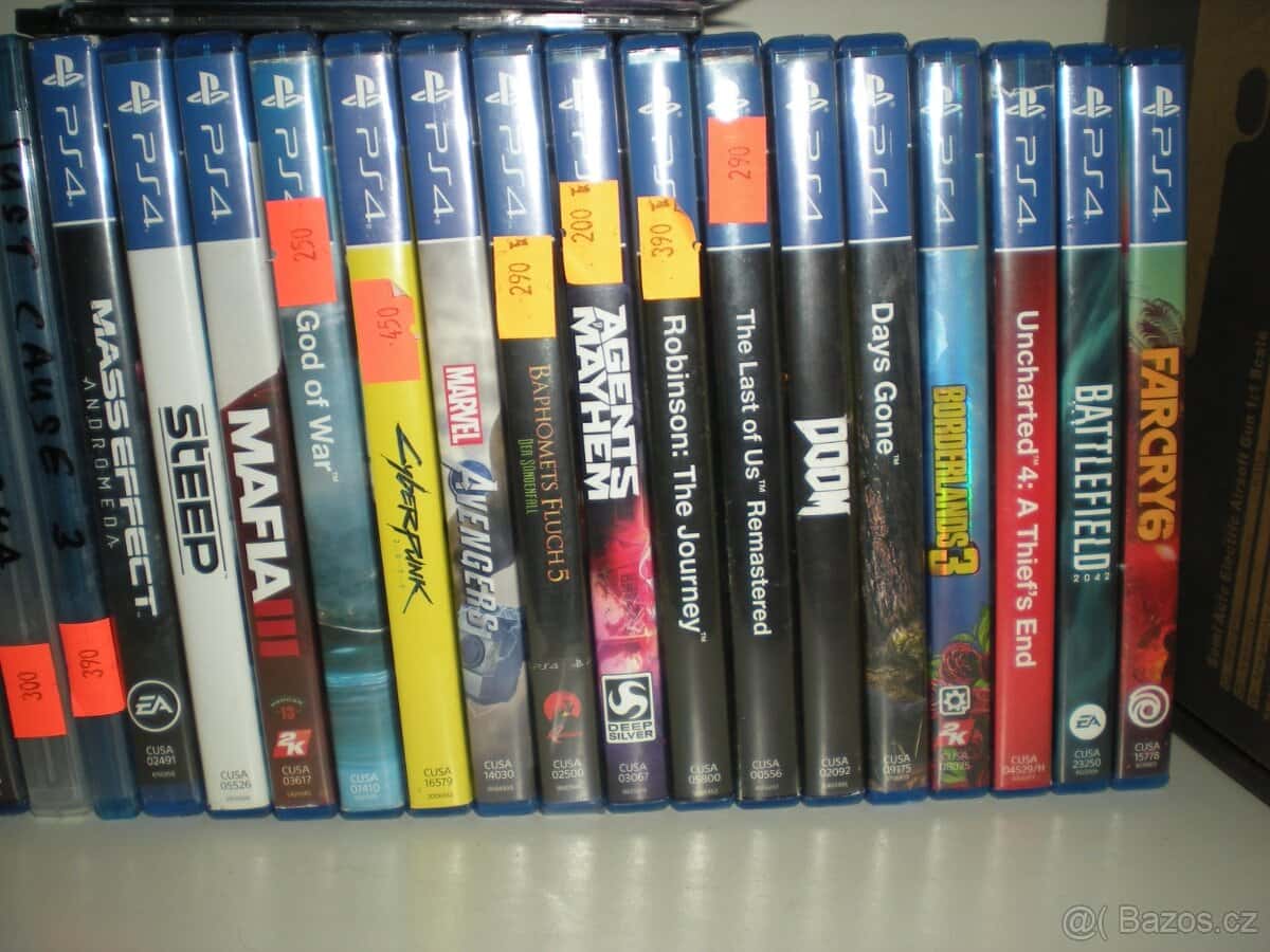 PS4 + PS5+PS3  hry 4