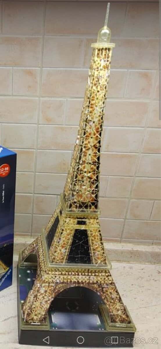 3D puzzle Eiffelova věž 1