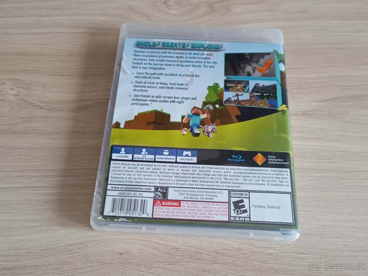Minecraft na PS3 2