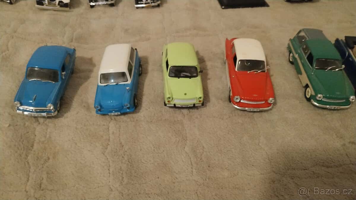 Modely autíček 1:43 4