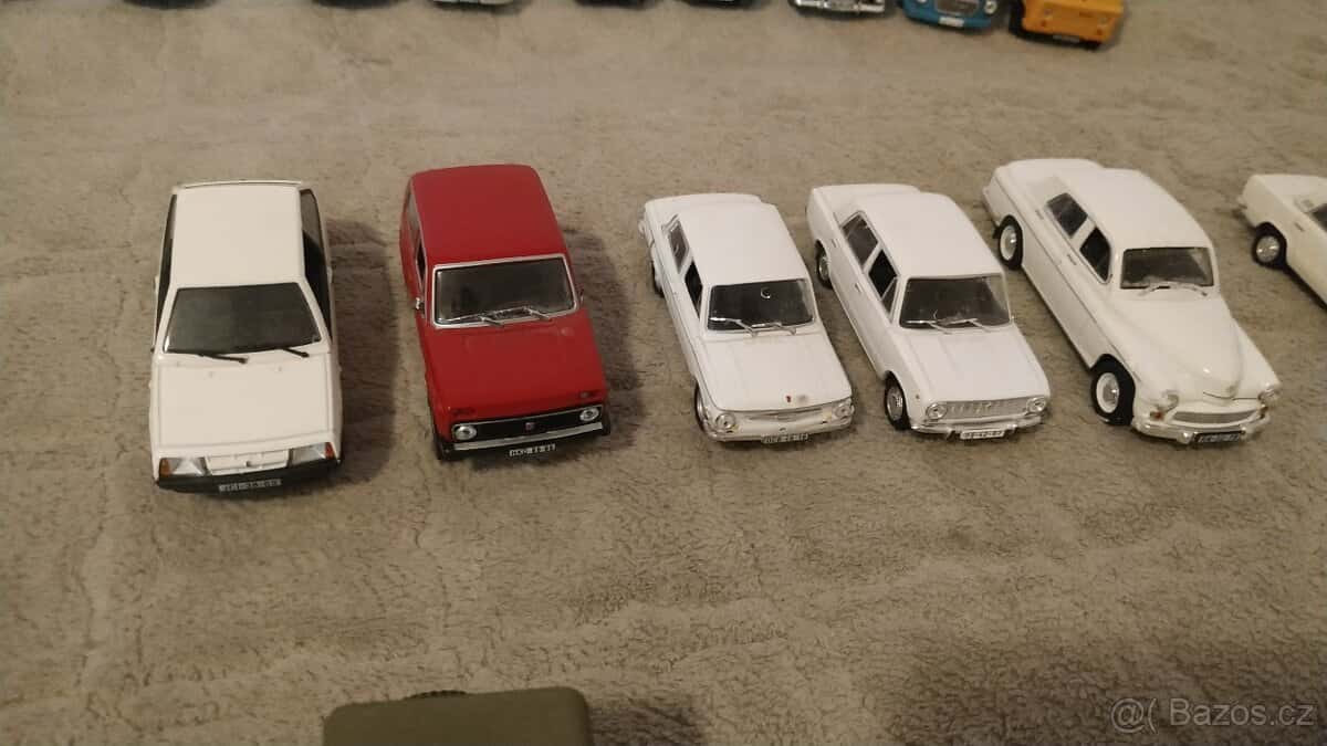 Modely autíček 1:43 10