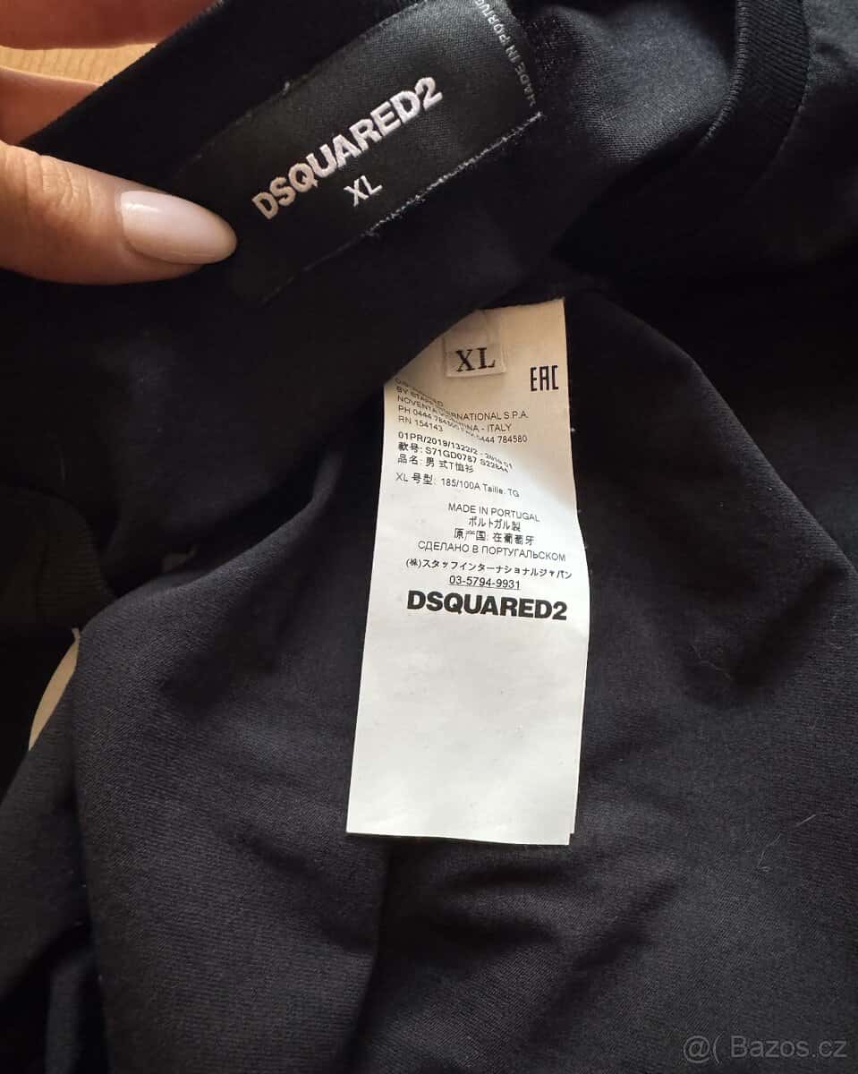 Panske tricko Dsquared 4