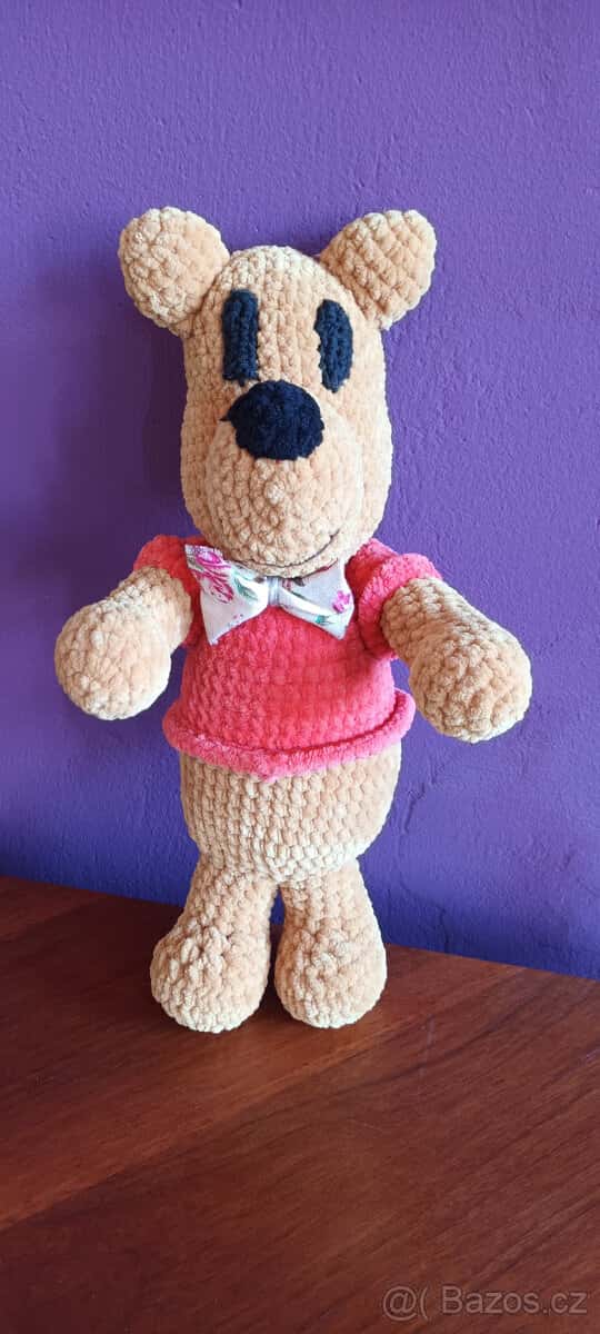HÁČKOVANÝ MEDVÍDEK PÚ 1