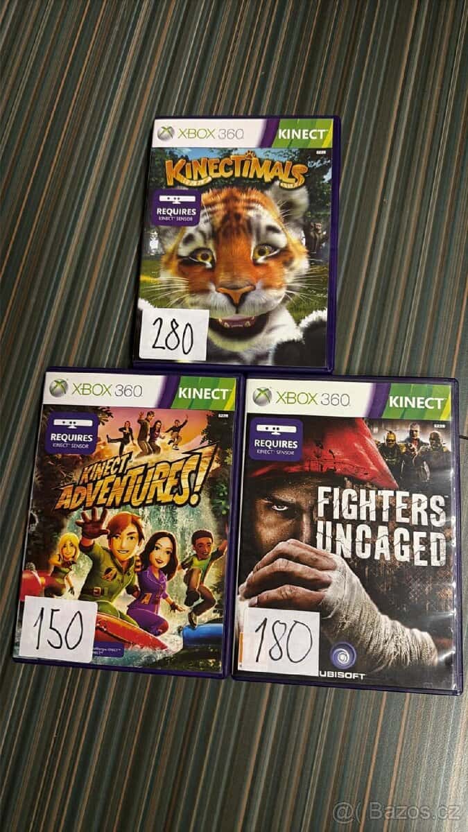 Prodám hry Xbox kinect 1