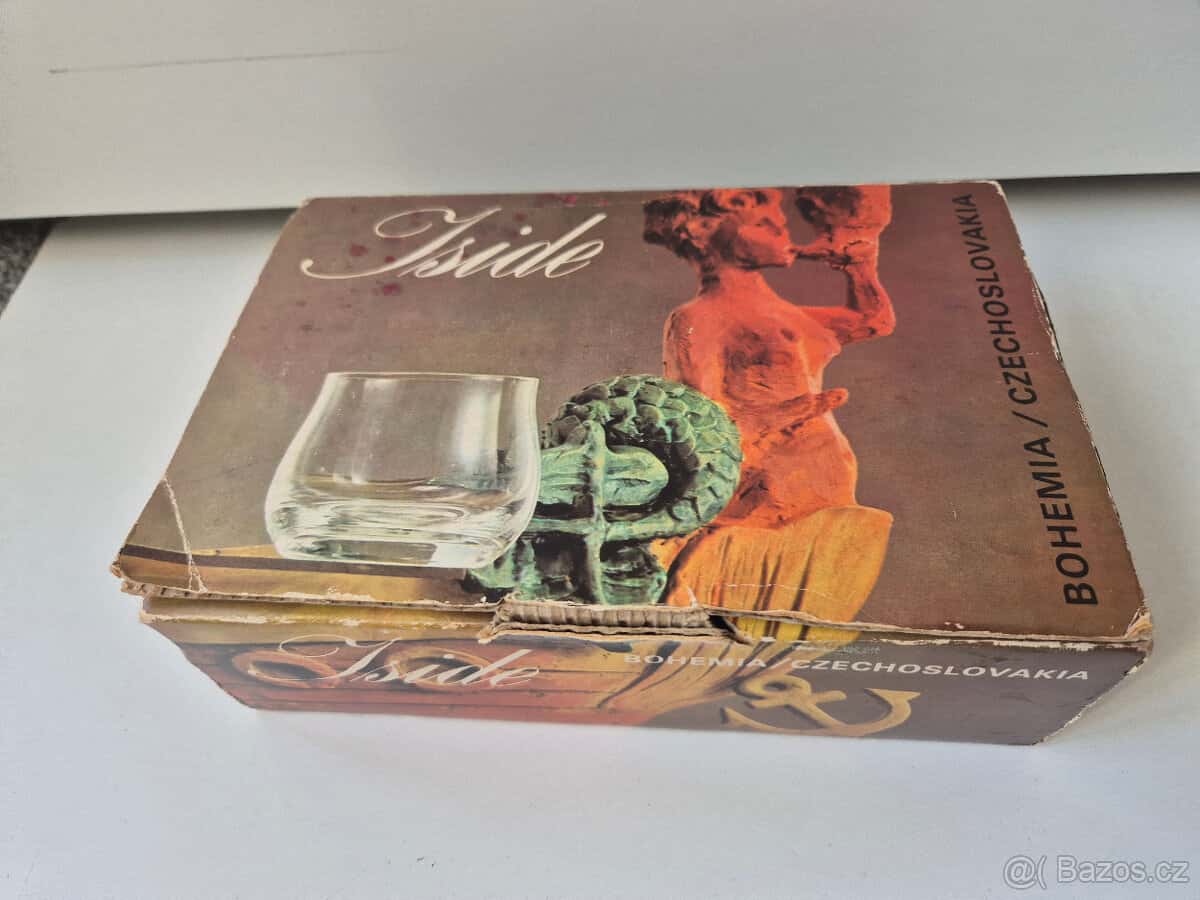 retro skleničky - formule 3