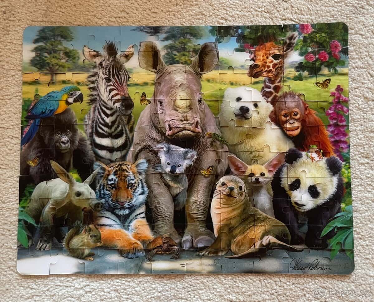 Puzzle 3D 100 dílků 2