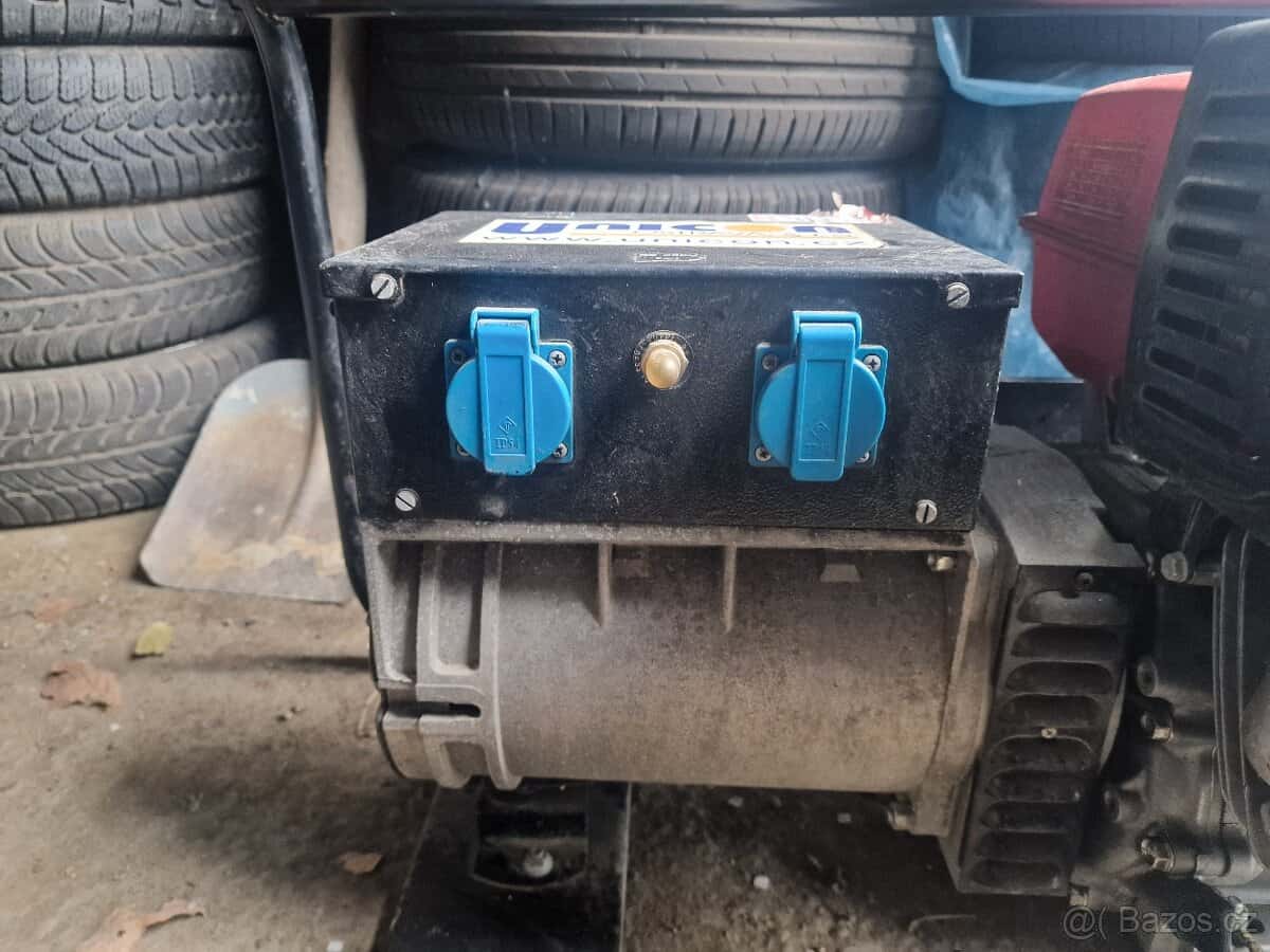 Elektrocentrála ECT 7000. 2