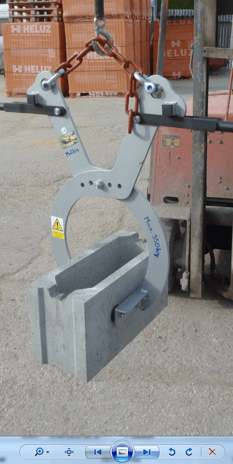 Kleště na břemena 3