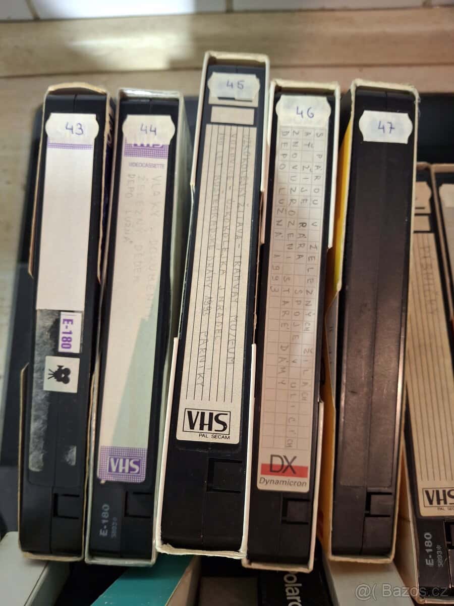 VHS kazety 7