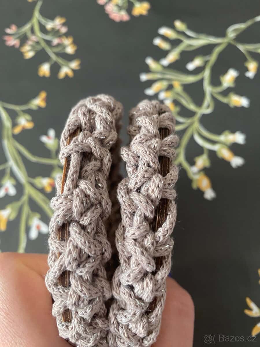 Jarní háčkované podtácky 5