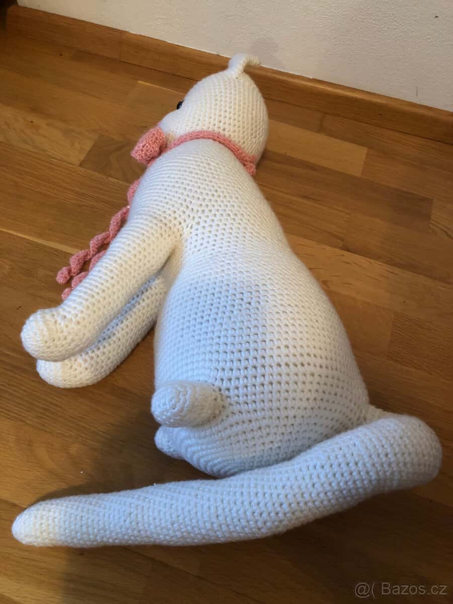 Háčkovaná maxi kočka 7