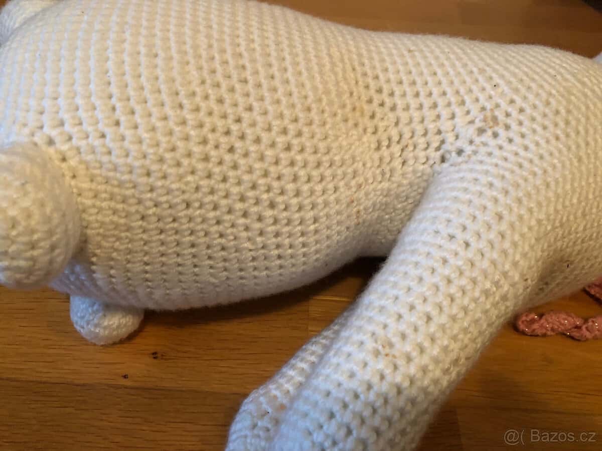 Háčkovaná maxi kočka 9