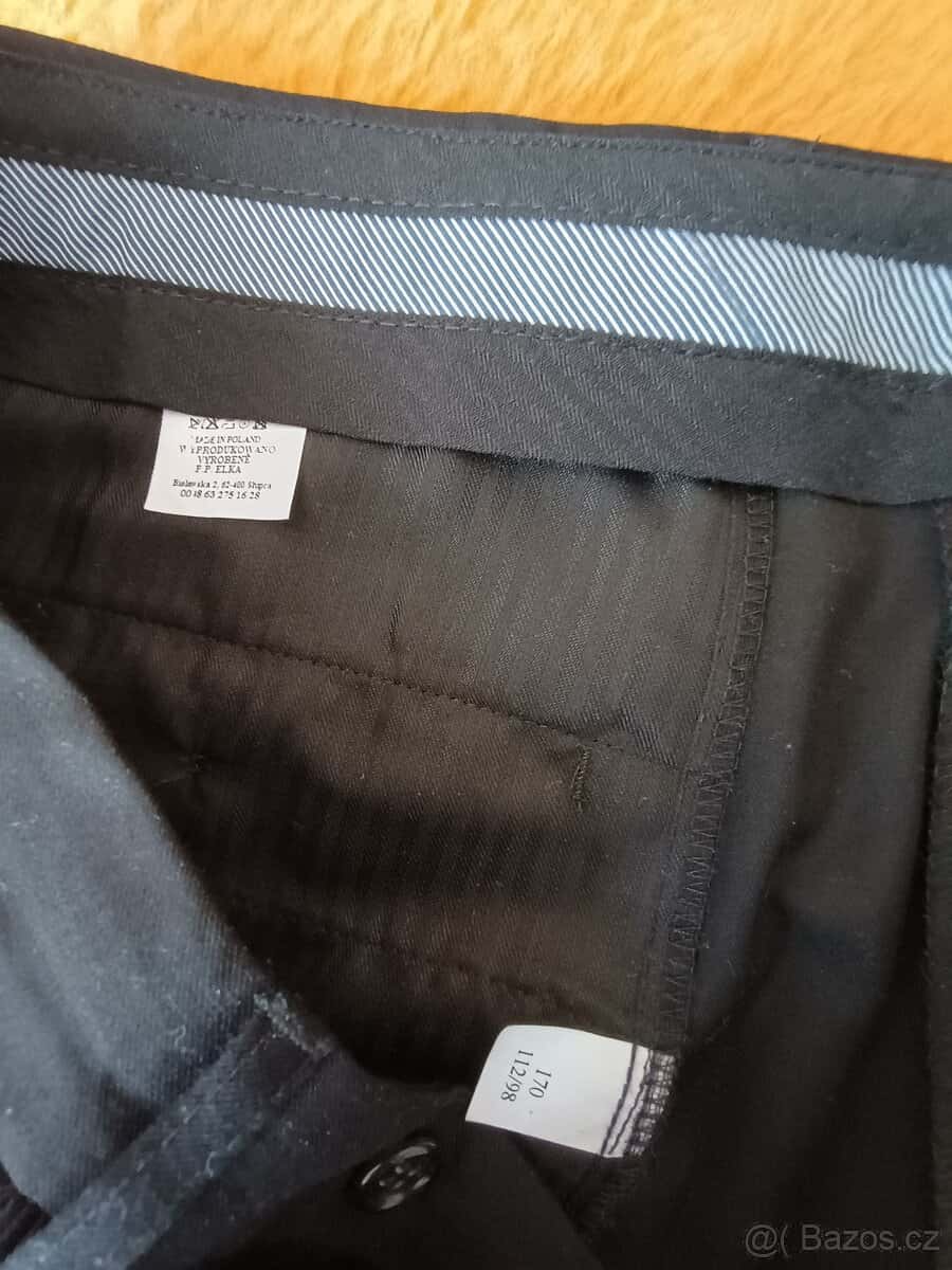 Pánský,černý oblek. 7