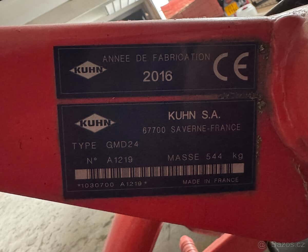 Disková sekačka KUHN 3