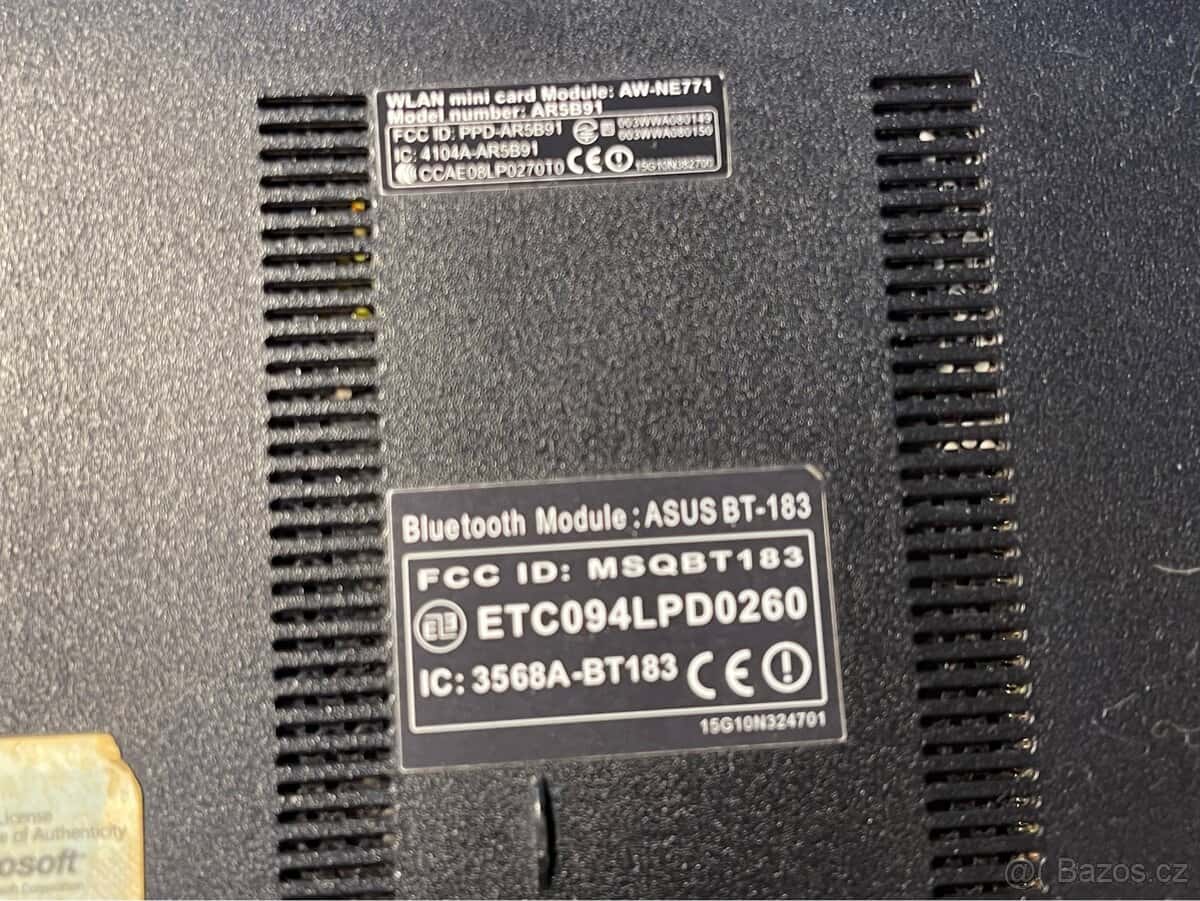 Asus notebook na ND 6