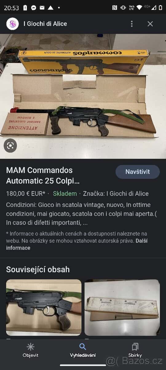 Sběratelský kousek - model 1