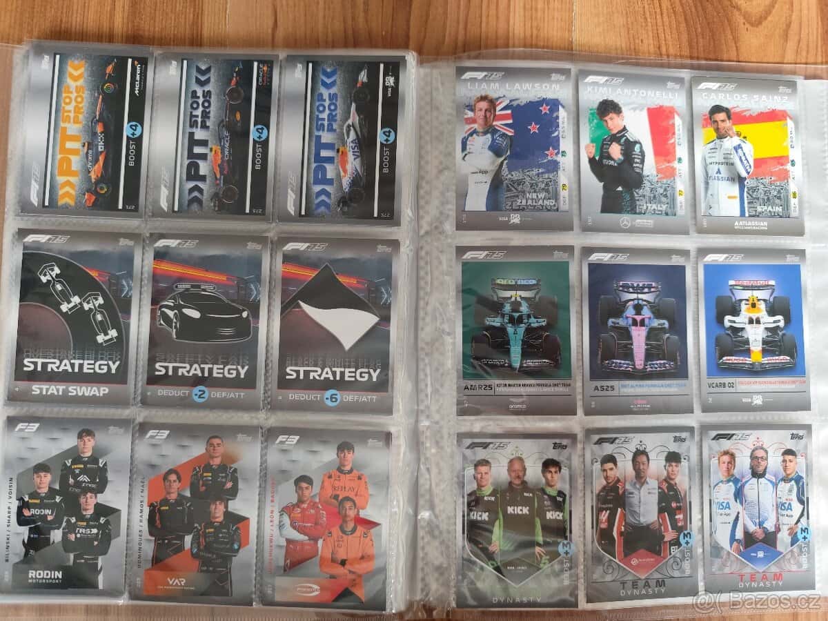 Predám kartičky Formula 1 14