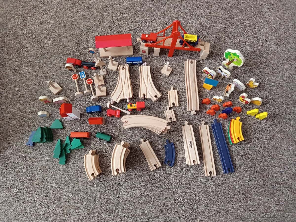 Dřevěné kolejnice 2