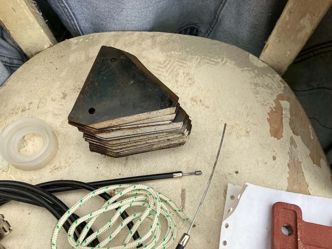 sekačka mf 70 - díly 3