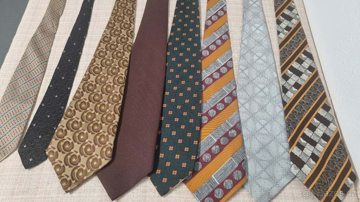 Sada retro kravat 2