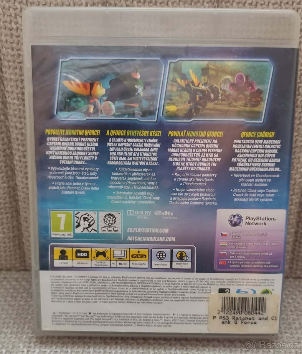 PS3 Ratchet & Clank : QForce 3
