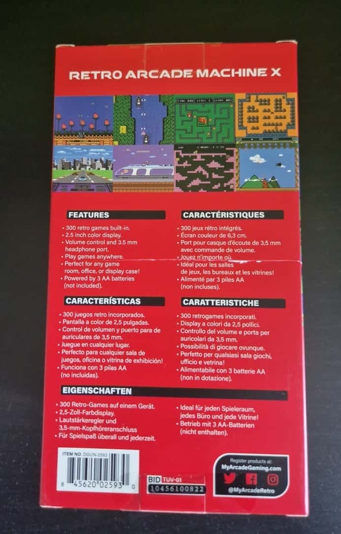 Retro arcade machine x 2