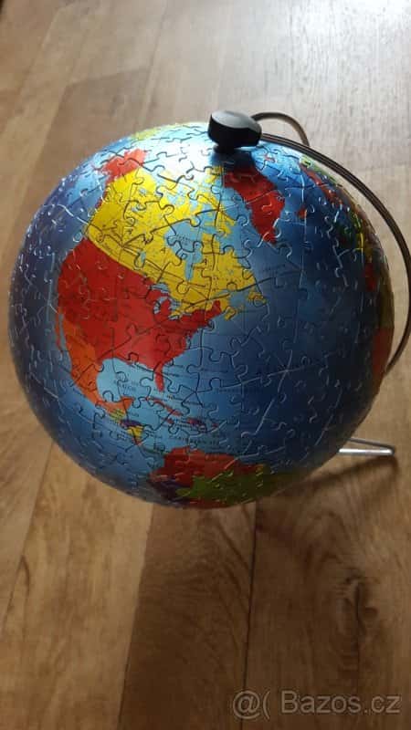 Puzzle globus 2