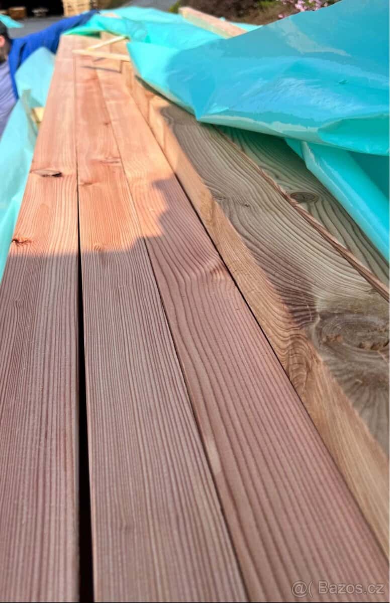 Modřínové hranoly 3