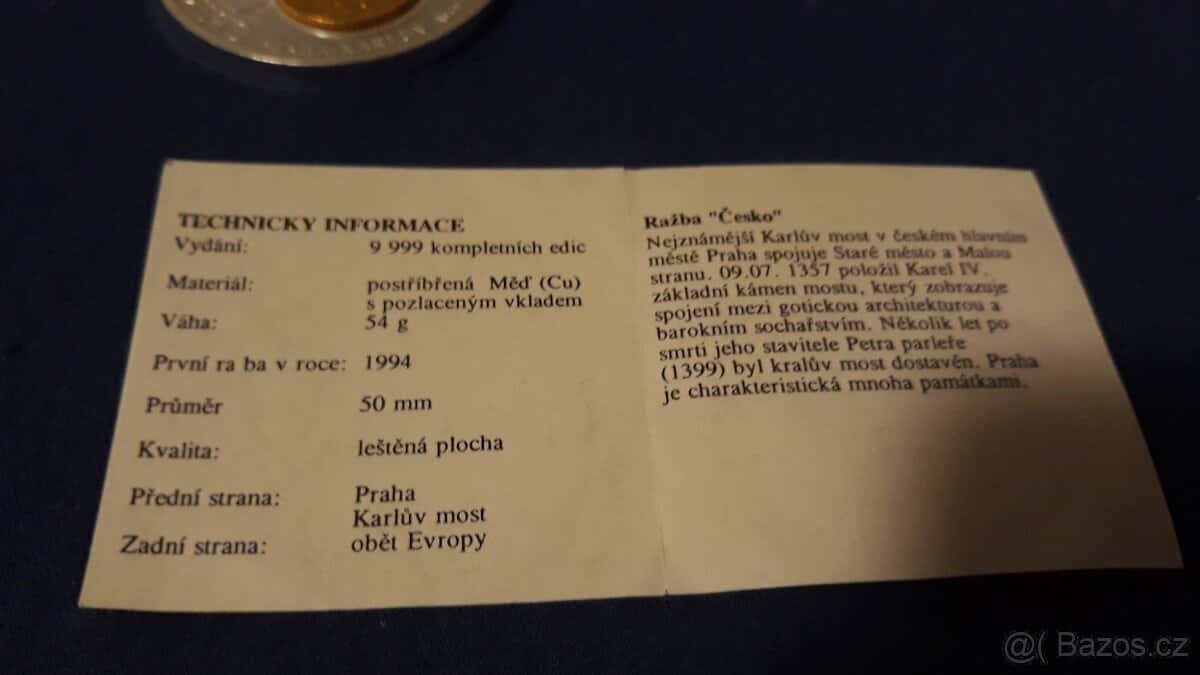 Medaile Ražba Česko 4