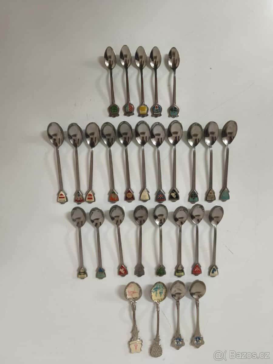 Lžičky sběratelské 1