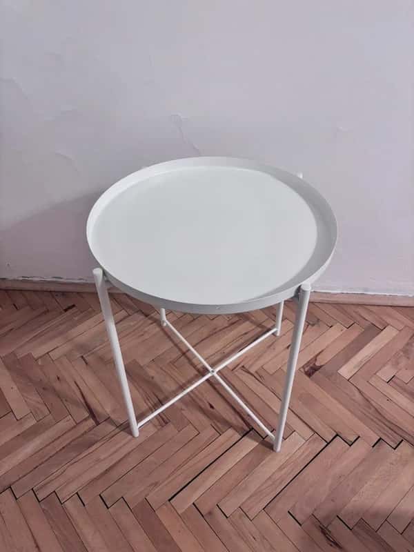 Ikea kovový stolek Gladom 3