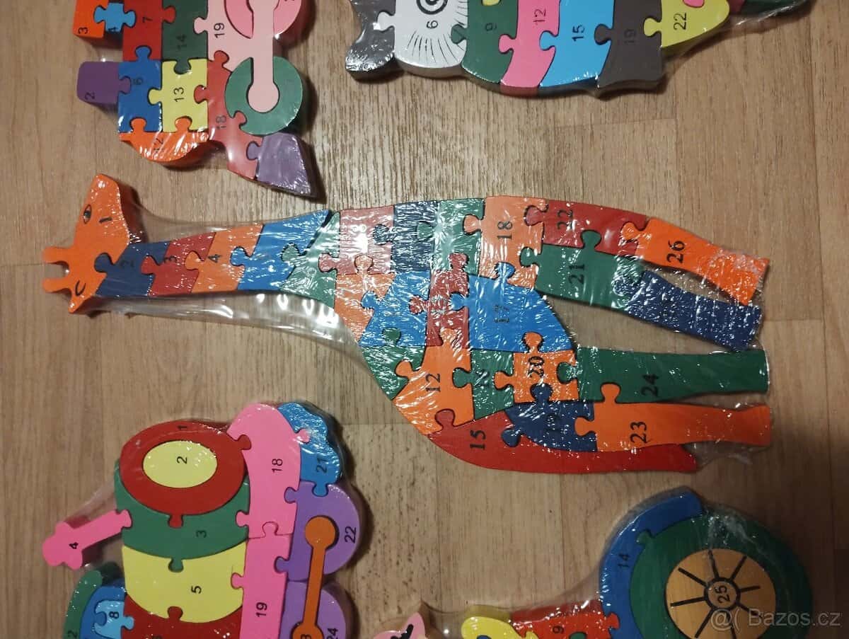 Dřevěné puzzle 3