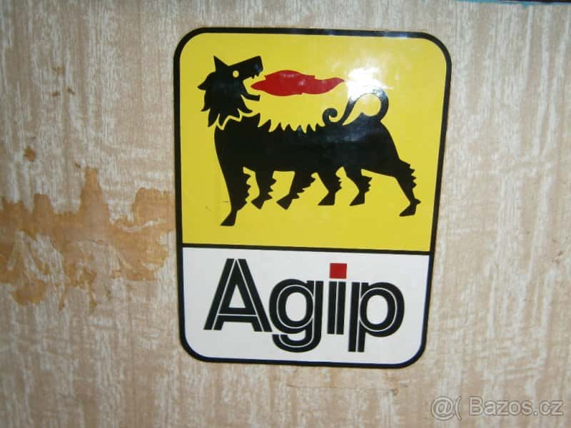 samolepka AGIP, samolepky 2