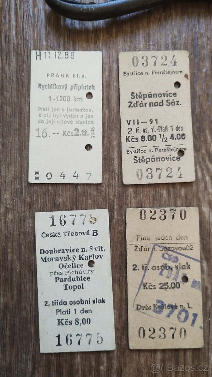 Kleště a jízdenky 4