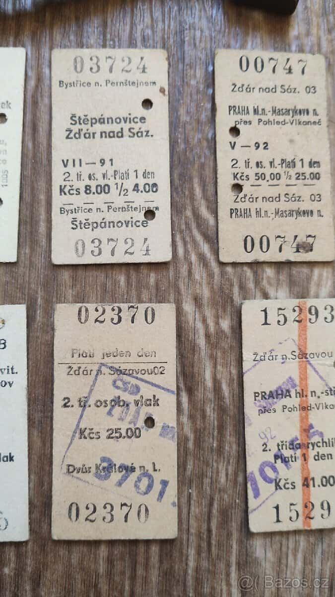 Kleště a jízdenky 6