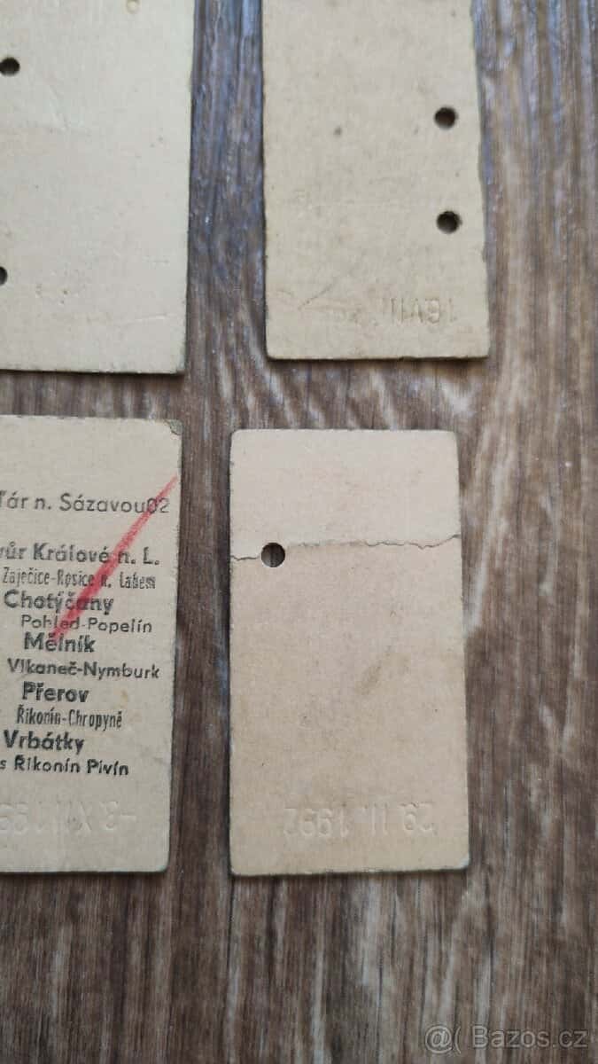 Kleště a jízdenky 11