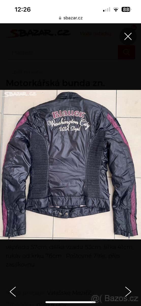 Bunda zn. Blauer vel. S 2