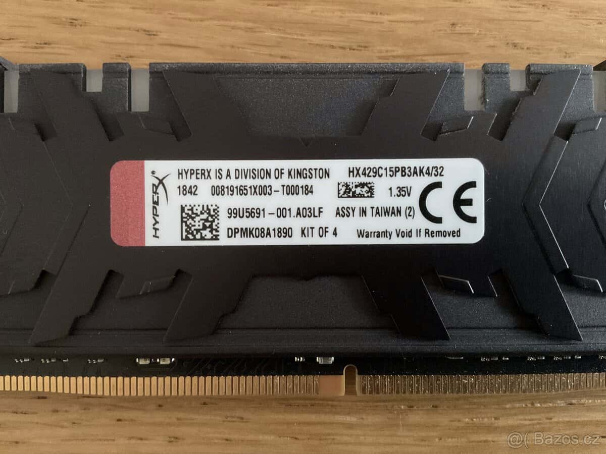 32GB HyperX Predator DDR4 3