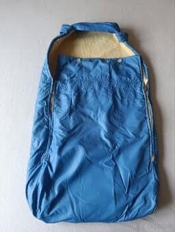 Fusak do kočárku z pravého beránka